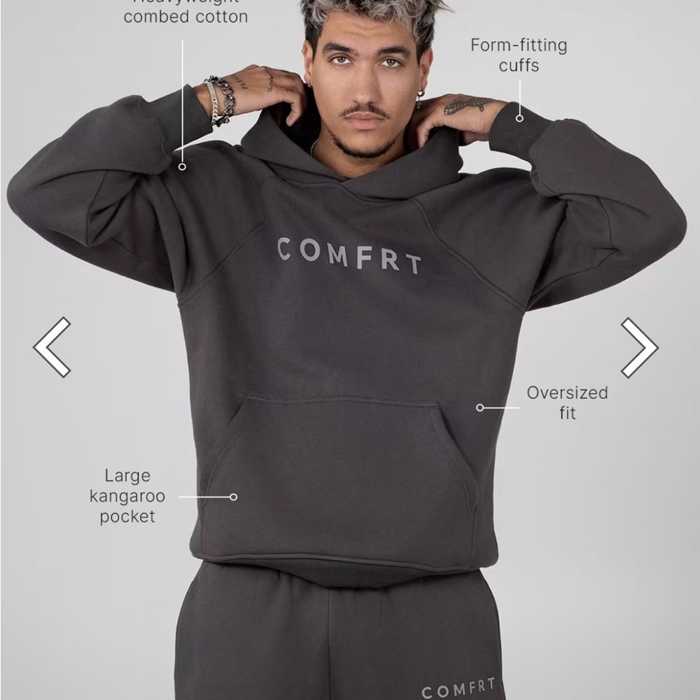 New COMFRT  Hoodie and Sweatpants Set - Picture 4 of 9